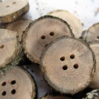 Handmade Wood Buttons