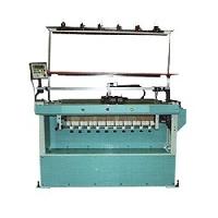 automatic flat bed knitting machine