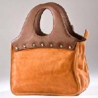 stylish leather handbag