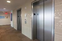 Stainless Steel Automatic Elevator Doors, Color : Silver
