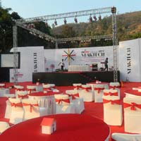 corporate stage designing service