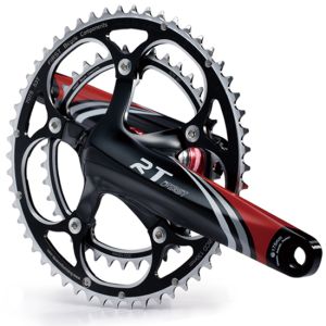 External Bb Axle Integrated Double Chainring Crankset