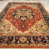 Hand Knotted Serapi Rugs