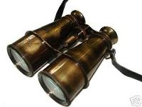 Full Antique Brass Binocular