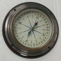 Wooden Compass Antique Look