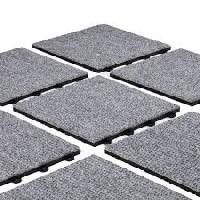 interlocking tiles. big cobble tiles
