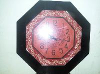 Black Finish Sober Wall Clock