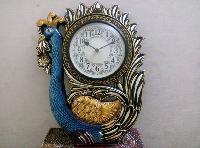 Pretty Peacock Wall Clock