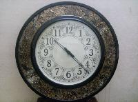 Trendy Wall Clock with Crust Glass