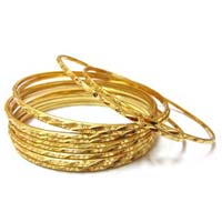 Gold Plated Bangles (BNGP12ST)