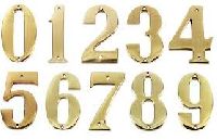 Brass Numerals