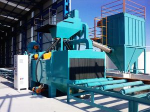 Pass Through Shot Blasting Machine