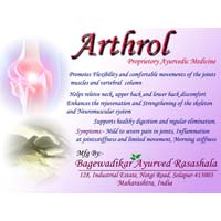 Arthrol Medicine