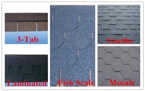 Colorful Fiberglass Asphalt Shingle