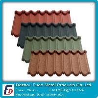 Colorful Stone Coated Metal Roof Tile