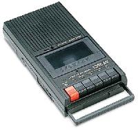 audio cassette recorder