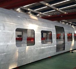 Aluminum Profiles System Train Body
