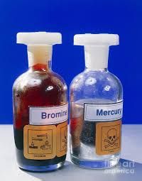 bromine bottle