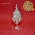 Clear glass Christmas tree ornament