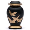 Aria Bird Metal Brass Cremation Urns