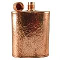 Copper Hammered Flask