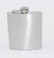 Hammered Stainless Steel Hip Flask
