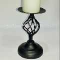 Iron designer centerpiece candle stand