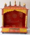 Hand Painted Wooden Temple