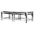 Stainless Steel Metal Coffee Table