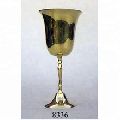 wine glass brass goblets
