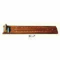 Brown New Non Coated wooden coffin incense burner