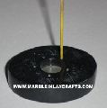 Black Soapstone Incense Stick Holder