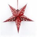 CHRISTMAS DECORATIVE RED STAR