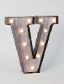 led lights decoration alphabet letters