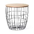 metal iron wire coffee table