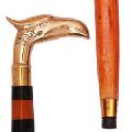 Wooden Hand Craved Jogging and Walking Stick-cane