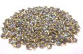 Gemstone With Brass Sameer Art & Craft Connectors multi bezel connector