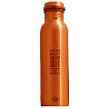 copper lacquer coated water bottle