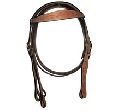 Leather Headstall and Breastplate Horse Bridles