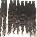 Human Hair 100-150gm 50-100gm Black Brownish Grey Yellow APS Hair natural virgin hair