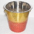 wine ice stainless steel bowl metal ice bucket