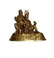Brass Lord Shiva Family statue