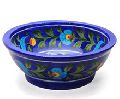 Blue Pottery Ceramic Bowls