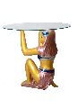 Egyptian Lady Look Center Table