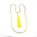 Yellow glass beaded Necklace