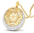 Diamond studded pendants