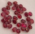 Oval shape 5 x 6 mm cut natural loose ruby