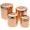 elegant copper canister