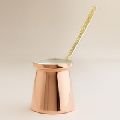 Turkish Pure Copper coffee Maker pot with brass Handle