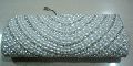 Pearl Studded Ladies Clutch Purse